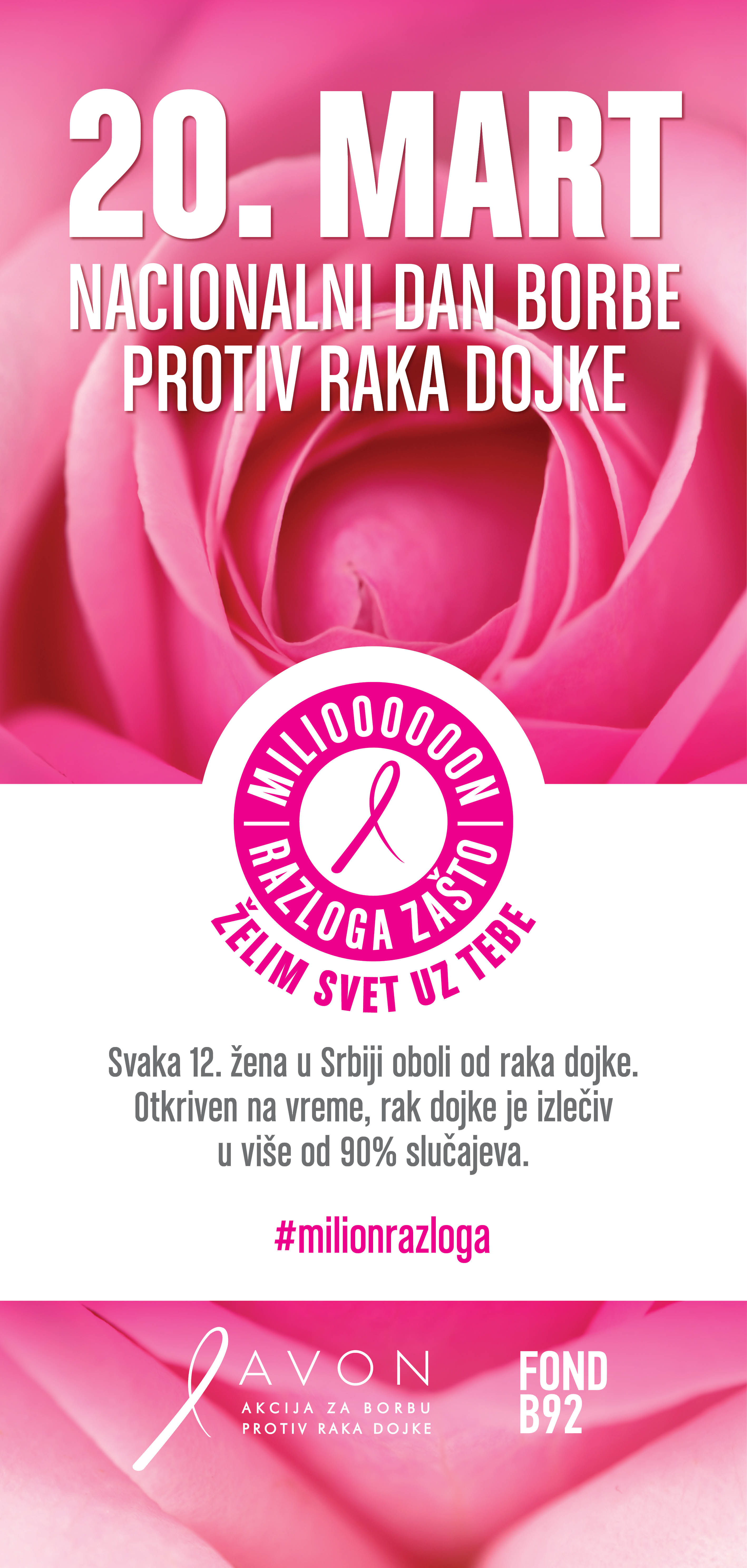 3 20.Mart Nacionalni dan borbe protiv raka dojke
